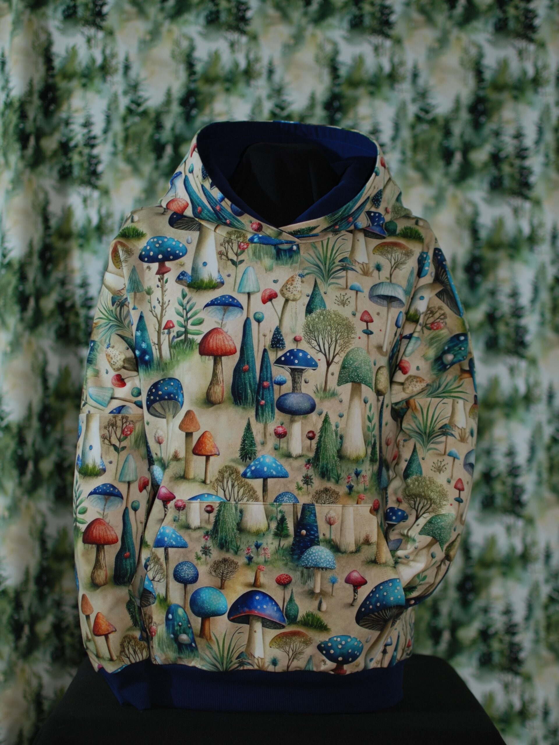 grzyby niebieskie_Damska_Full